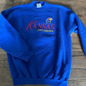 Vintage University of Kansas (KU) sweatshirt